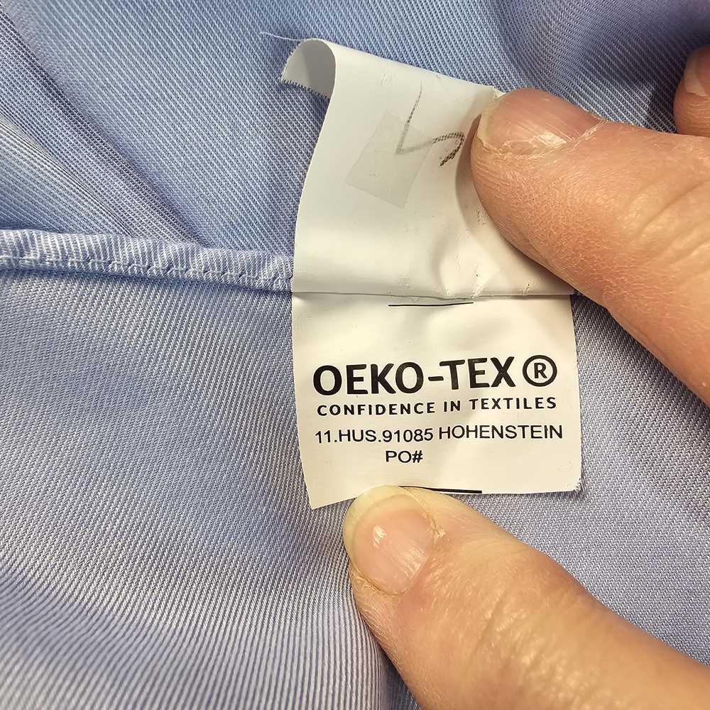 Michael Kors Men's Blue Dress Shirt 16.5 34/35 - Picture 9 of 11